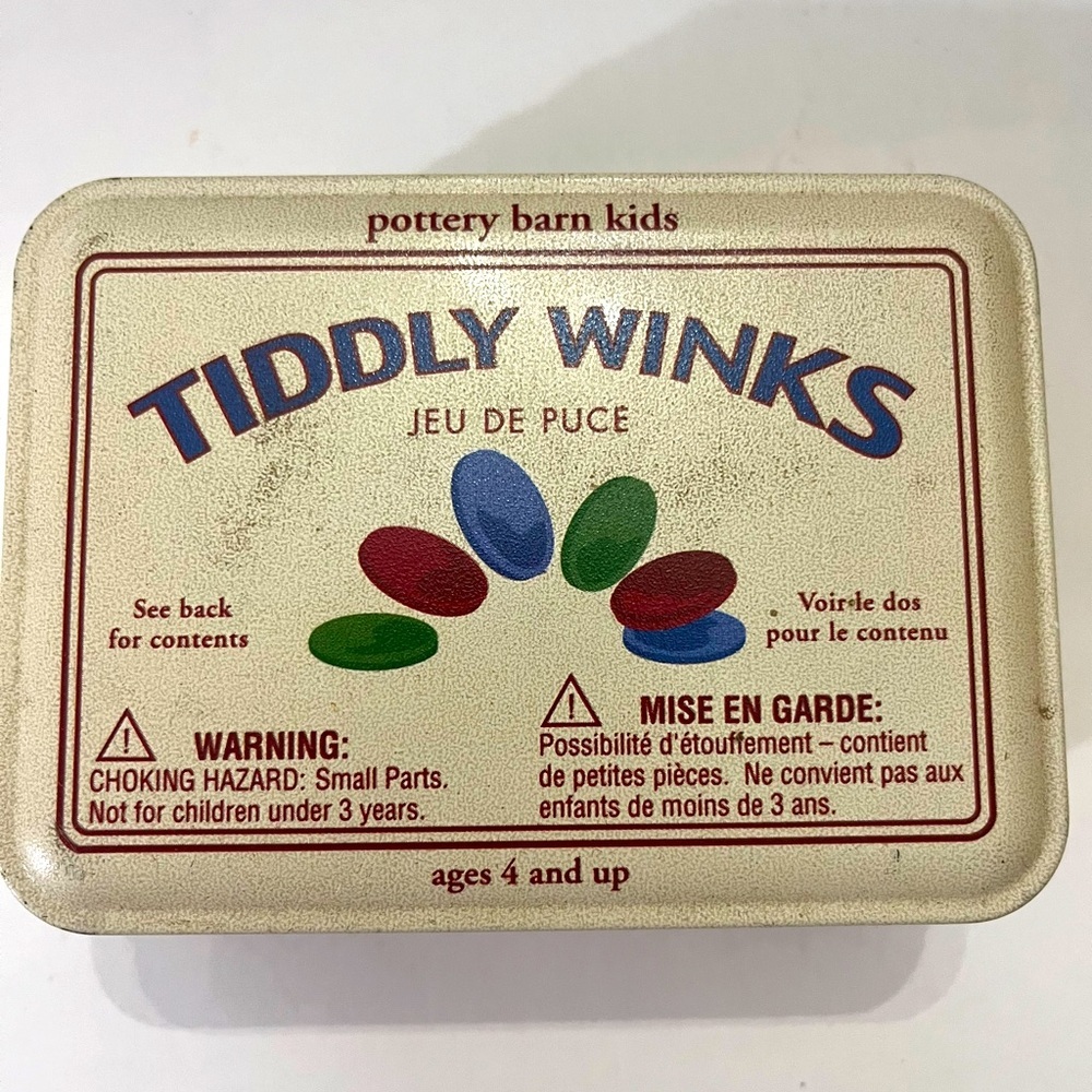 Pottery Barn Kids Tiddly Winks Game